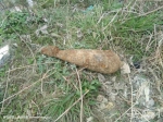 合肥在建工地发现一枚废弃炮弹（图） - 中安在线