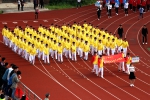 第十三届体育节暨田径运动会开幕 舞龙舞狮真神气 - 合肥学院