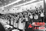 600名“蓝精灵” 服务中博会 志愿者服饰显合肥特色 - 徽广播