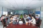 学校组织学生宣传骨干代表赴蚌埠龙湖校区采风 - 安徽科技学院