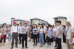 学校组织学生宣传骨干代表赴蚌埠龙湖校区采风 - 安徽科技学院