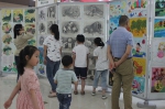 天长市图书馆举办“童稚书香 欢乐端午”少儿书画展（图文） - 妇联