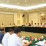 2017年7月11日至12日全省粮食工作暨国有粮食企业改革发展座谈会在安庆召开，全场照片，主席台从左到右：杨光、杨增权、牛向阳、张小青、马三九.JPG - 粮食局