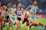 王春雨全运会女子800米夺金 - 合肥在线