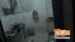 合肥一住户厨房生着火 业主被锁门外求助消防 - 安徽网络电视台