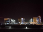 【图片专题】夜幕下的龙湖校区 - 安徽科技学院