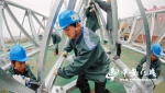 【国庆我在岗】电力工人助力“安徽省用新疆电” - 中安在线