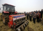 滁州市举行稻茬麦高畦降渍机械化播种现场推进会 - 农业机械化信息