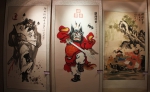 灵璧钟馗书画在安徽画廊展出 曾夺巴拿马博览会金奖 - 安徽经济新闻网