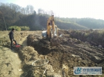 挖机清理淤泥 - 安徽新闻网