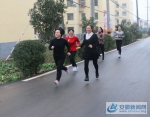 义安区胥坝乡举行迎新年跑步比赛 - 安徽新闻网