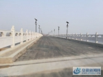 新汴河北堤景观大道引河桥建成投入使用 - 安徽新闻网