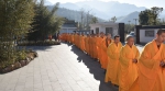 九华山佛学院举行寒假“地藏七”祈福法会 - 安徽省佛教协会