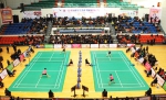 第一届中国羽毛球青年精英赛在安徽含山县成功举办 高维岭局长出席并宣布开赛 - 省体育局