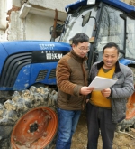 东至县东流农机站走访指导农机科技户 - 农业机械化信息