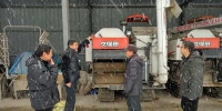 颍上县扎实做好雨雪天气农机安全生产工作 - 农业机械化信息