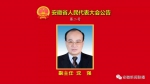 安徽省人民代表大会公告（第二号） - 徽广播
