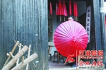 大红袍油纸伞 承载老街记忆 - 合肥在线