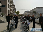 安徽太湖：太湖森林公安举行警用摩托车发放仪式3 - 安徽新闻网