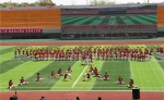省体育局副局长陈海军出席安庆市第四届全民健身运动会开幕式 - 省体育局