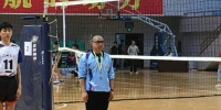 我校教师圆满完成安徽省第十四届运动会高校部排球比赛副裁判长任务 - 安徽科技学院