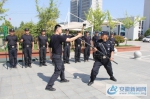 淮南市潘集公安组织实战化训练提高应对突发事件能力 - 安徽新闻网