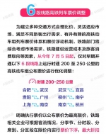 6.5折！六段线路高铁票价7月5日调整 涉合肥(表) - 中安在线