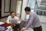 姜明、沙奇志到省政务服务中心司法厅窗口调研指导工作 - 司法厅