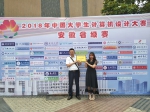 我校代表队在2018年中国大学生计算机设计大赛安徽省赛中再获一等奖 - 安徽科技学院