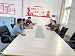 蚌埠军分区来校调研“两站两服务”平台建设 - 安徽科技学院