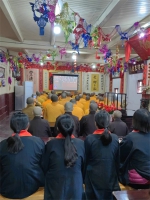 安徽佛教界组织收看党的二十大开幕会 - 安徽省佛教协会