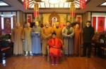 省佛教协会负责人看望释妙安长老 - 安徽省佛教协会