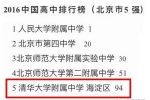 清华大学附属中学将落户合肥经开区 - 安徽网络电视台