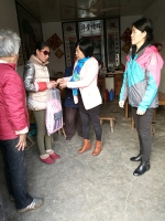 来安县妇联到舜山镇走访慰问贫困 妇女儿童家庭 - 妇联