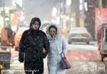 安徽迎暴雪：最大积雪量12.3厘米 最低气温跌至-5.2℃ - 中安在线