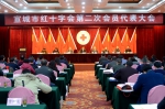张青副会长出席宣城市红十字会第二次会员代表大会 - 红十字会